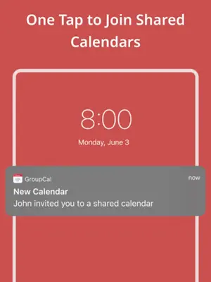 GroupCal - Shared Calendar android App screenshot 3